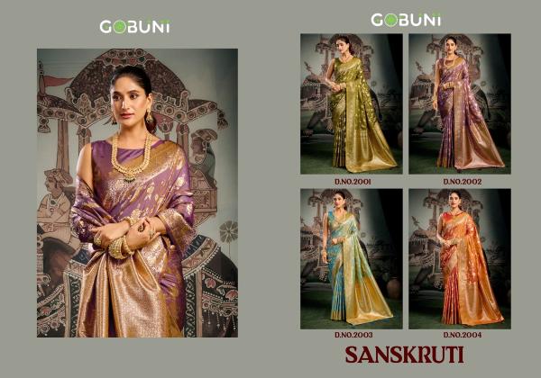 Gobuni sanskruti saree wholesale online shopping - wholesale export